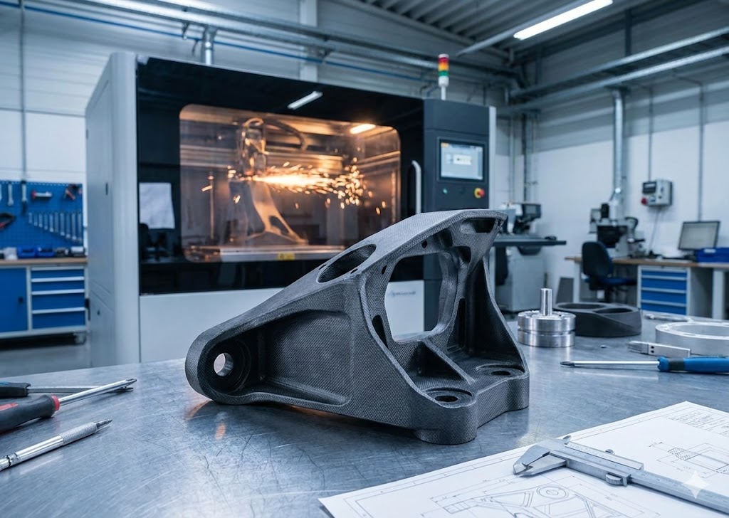 Infraestructura para fabricación aditiva con polímeros de ingeniería